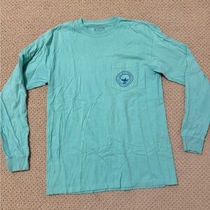 The Southern Shirt Company Men's Teal Long Sleeve Tee